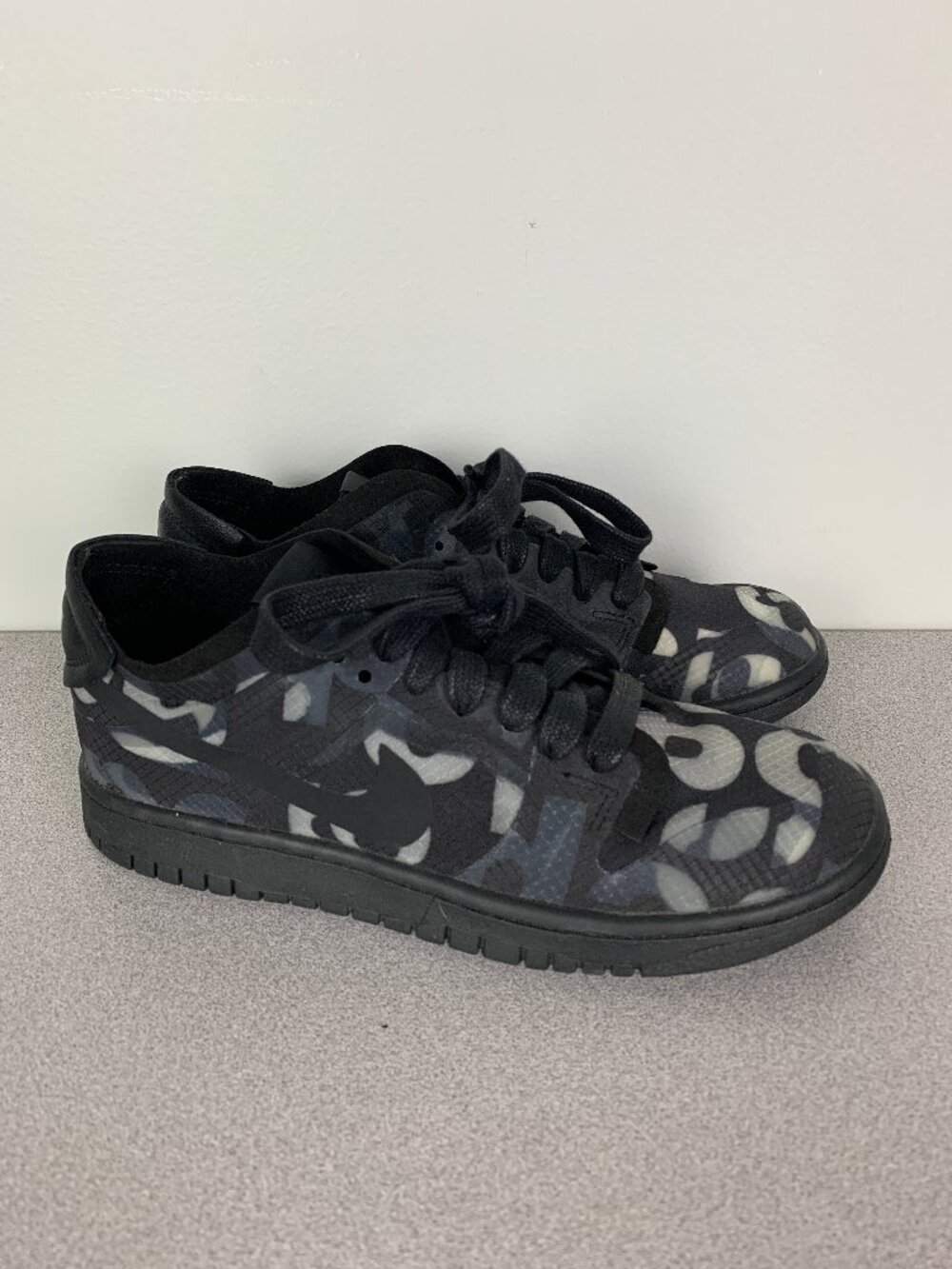 Nike Dunk Low Comme des Garcons Print CZ2675-001 Black Women's Sneakers